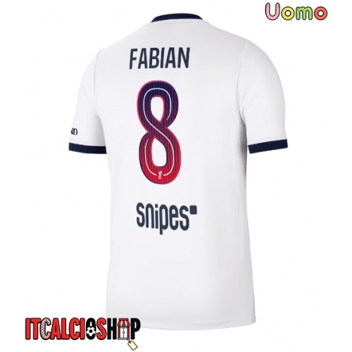Paris Saint-Germain Fabian Ruiz #8 Seconda Maglia 2026-27 Manica Corta